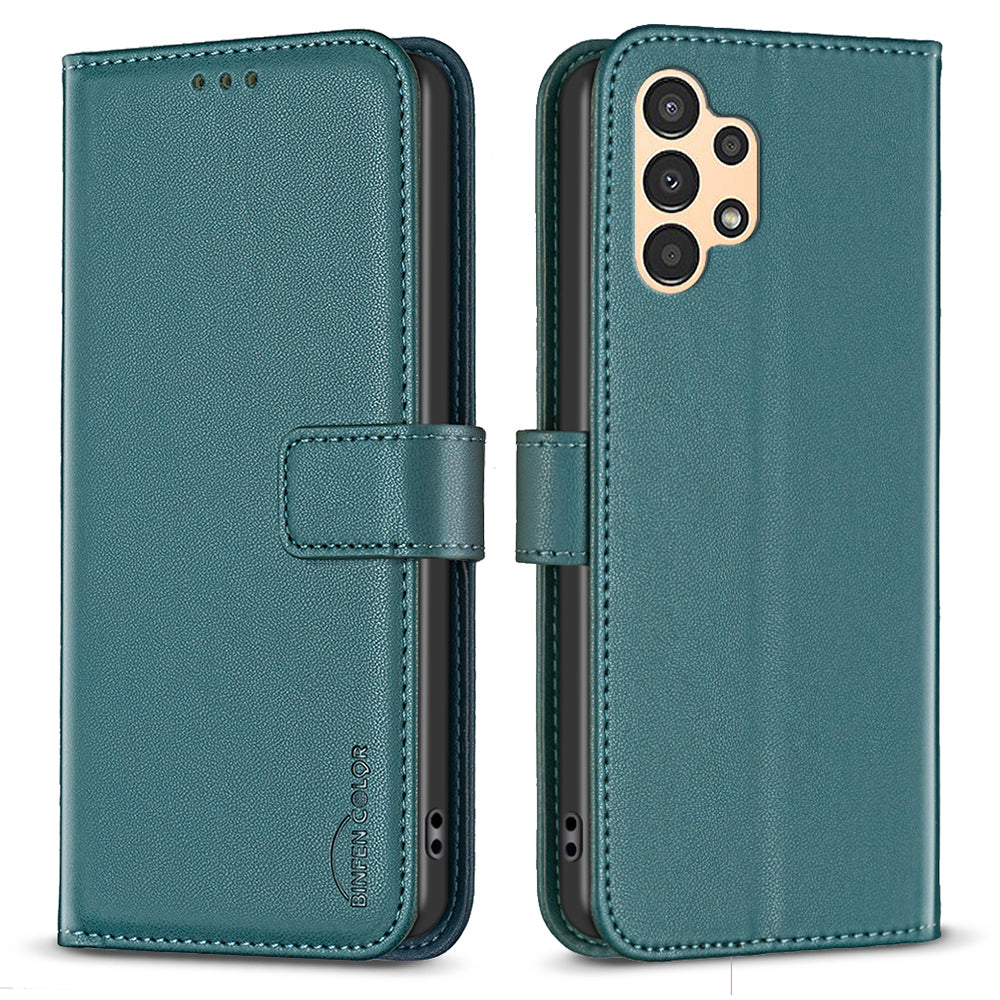 BINFEN COLOR BF17 For Samsung Galaxy A33 5G Phone Stand Case PU Leather TPU Wallet Phone Cover BINFEN COLOR BF17 For Samsung Galaxy A33 5G Phone Stand Case PU Leather TPU Wallet Phone Cover